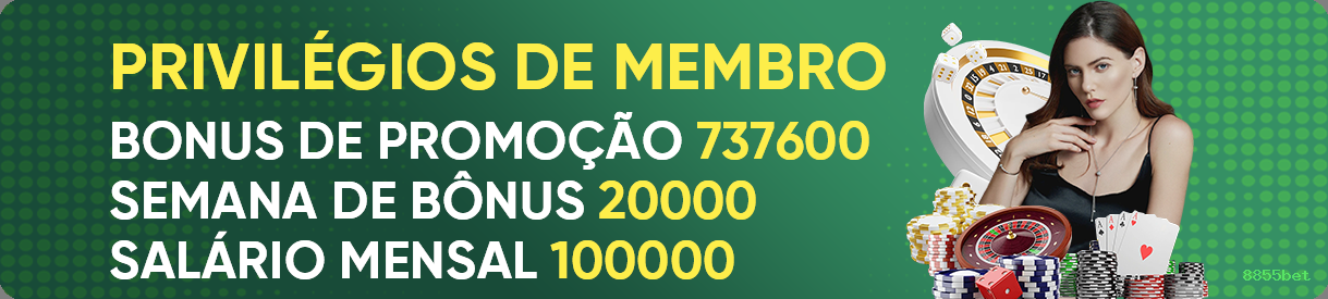 Bônus boas-vindas 8855bet R$100